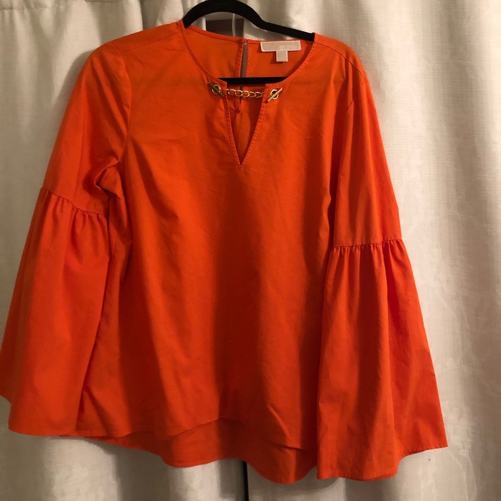 Michael Kors Orange Blouse